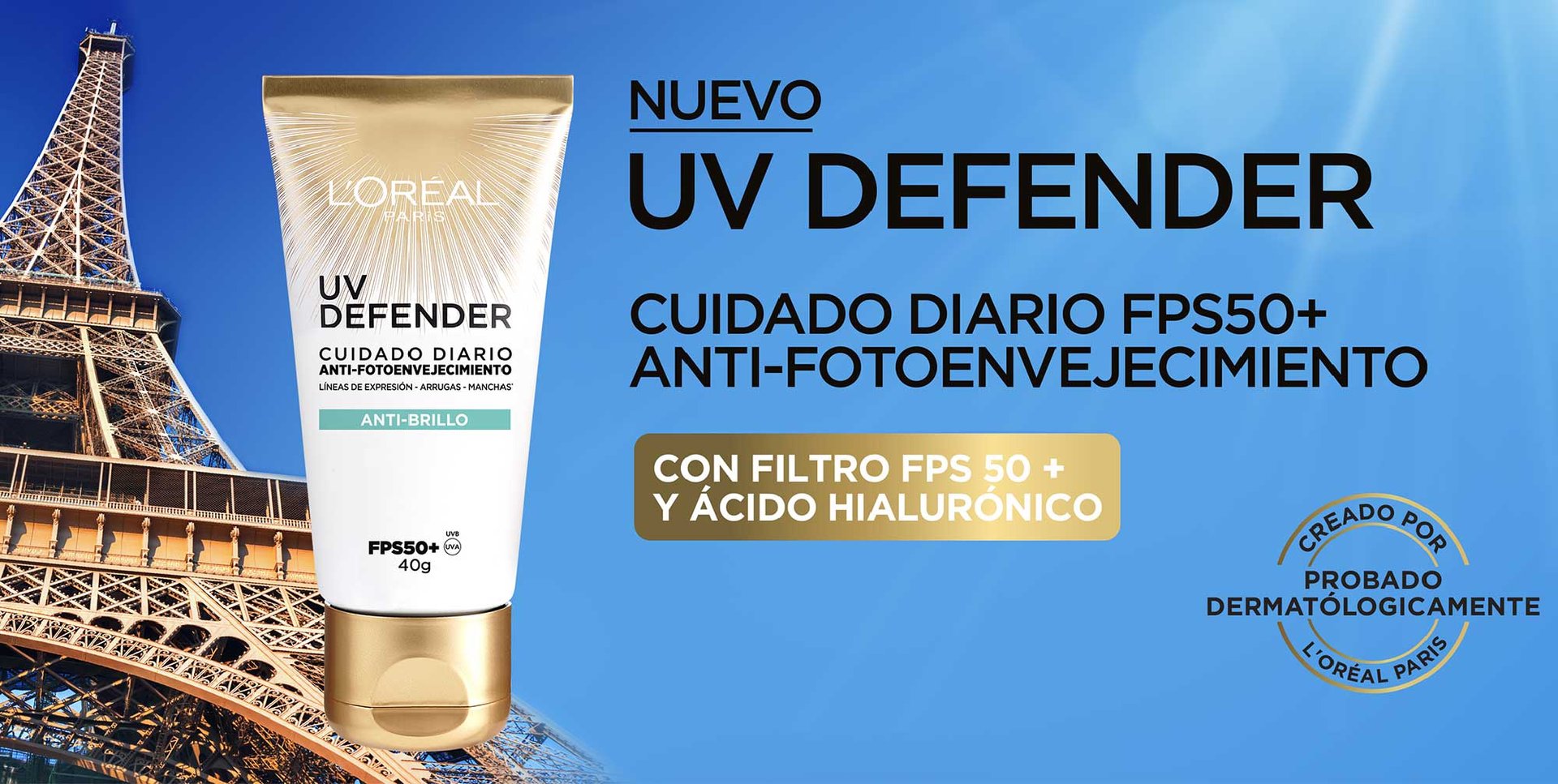 UV DEFENDER SKINCARE LOREAL 2000x1007px WEBSITE 2